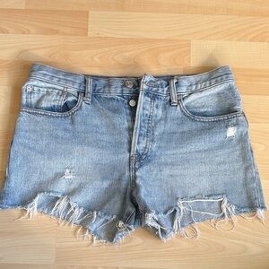 We the Free mid rise denim shorts